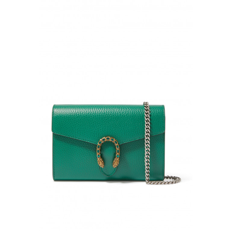 Gucci- Dionysus Mini Chain Bag Green