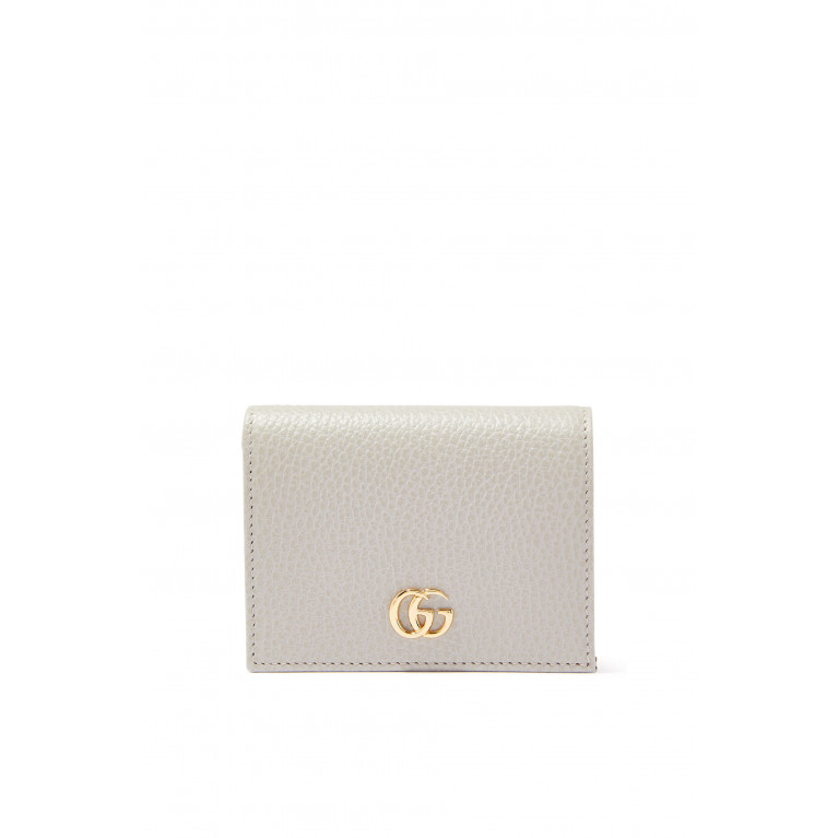 Gucci- GG Marmont Card Case Grey