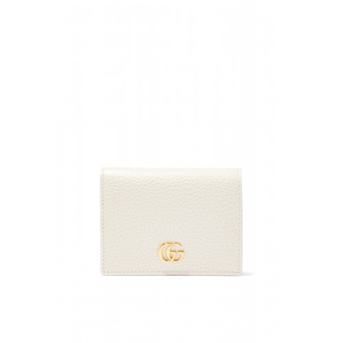 Gucci- GG Marmont Card Case White