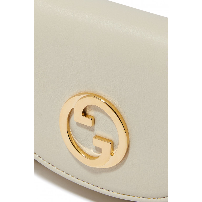 Gucci- Blondie Medium Chain Wallet White