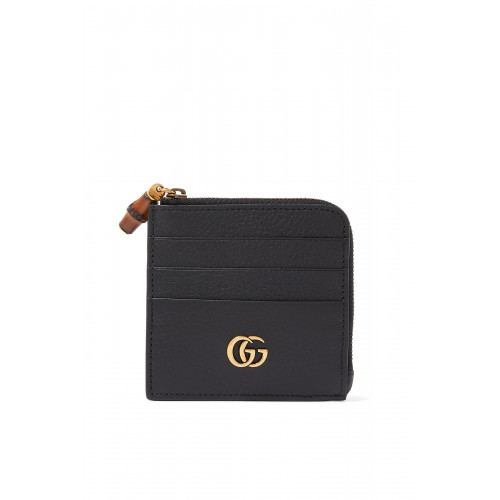 Gucci- Double G Card Case Black