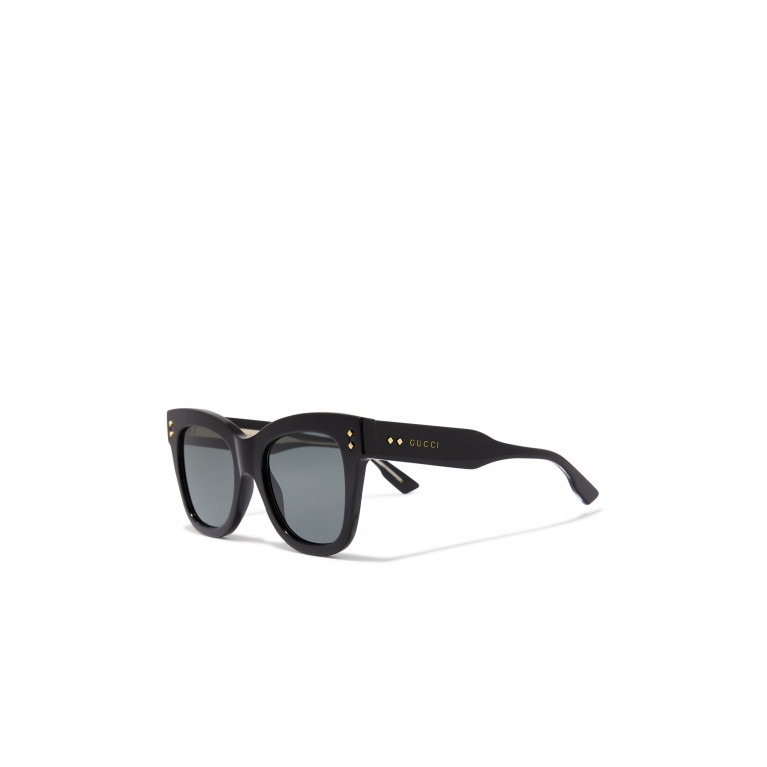 Gucci- Cat-Eye Frame Sunglasses Black