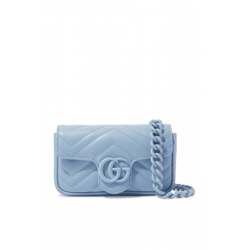 Gucci- Marmont Belt Bag Blue
