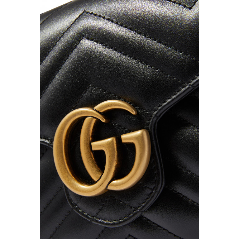 Gucci- GG Marmont Mini Bag Black