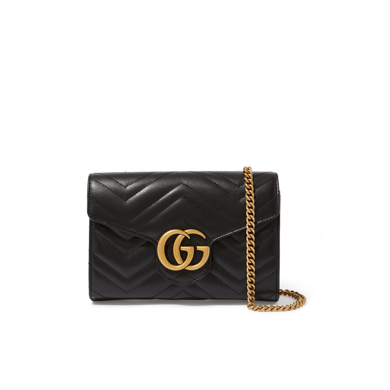 Gucci- GG Marmont Mini Bag Black
