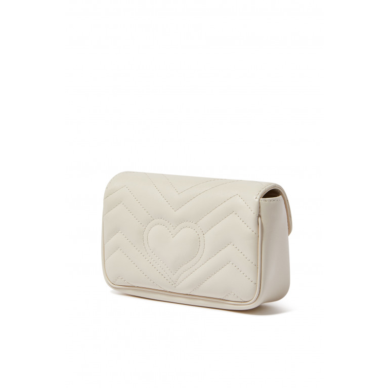 Gucci- GG Marmont Super Mini Bag White