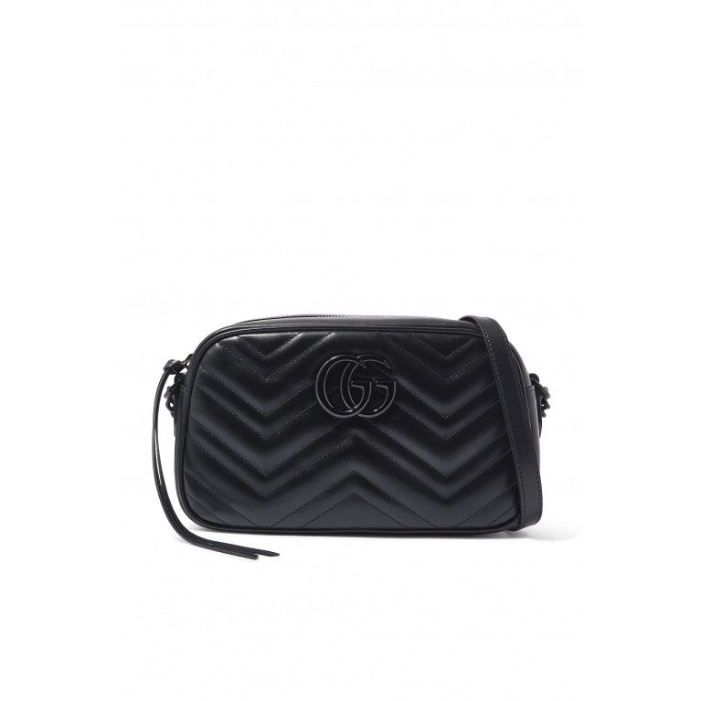 Gucci- GG Marmont Small Shoulder Bag Black
