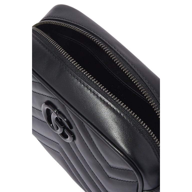 Gucci- GG Marmont Mini Shoulder Bag Black