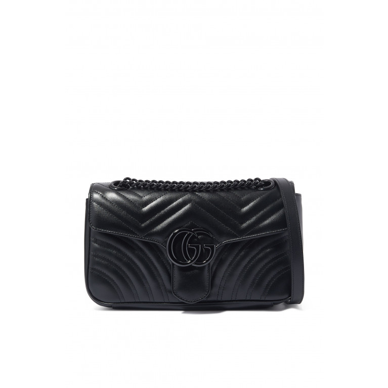 Gucci- GG Marmont Small Shoulder Bag Black