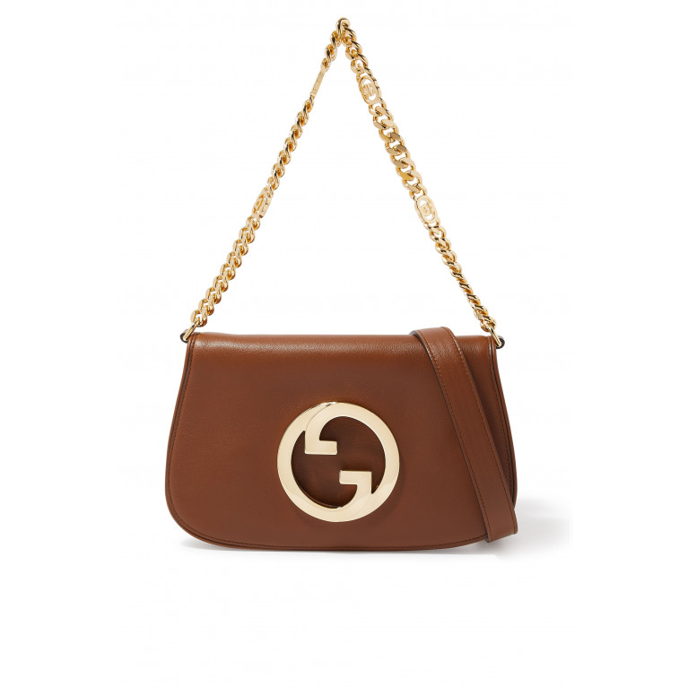 Gucci- Blondie Shoulder Bag Brown