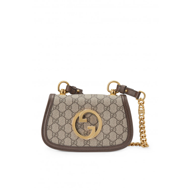 Gucci- Blondie Mini Shoulder Bag Brown