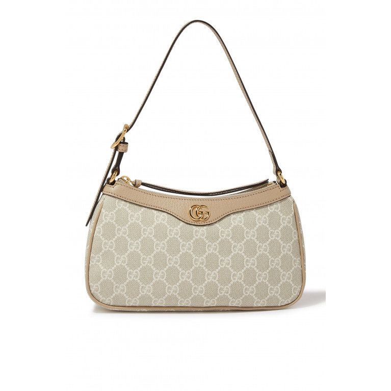 Gucci- Ophidia Small Handbag Neutral