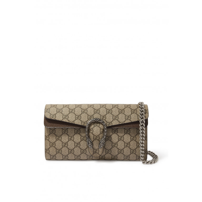 Gucci- Dionysus Small Shoulder Bag Brown