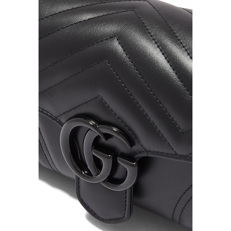 Gucci- GG Marmont Shoulder Bag Black