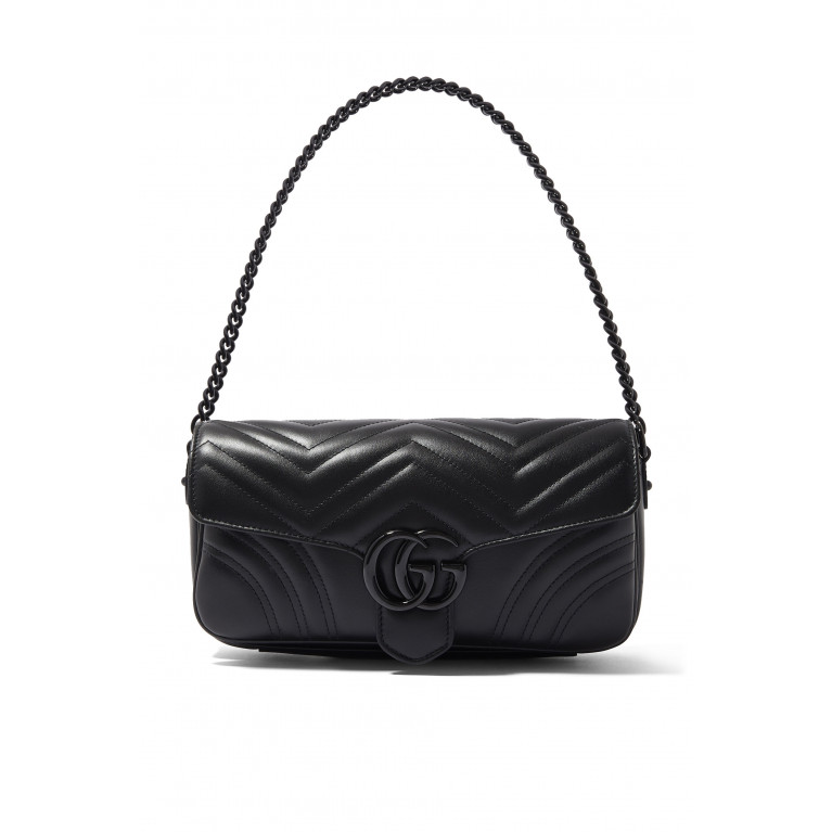 Gucci- GG Marmont Shoulder Bag Black