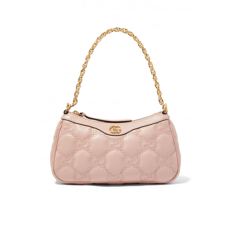 Gucci- GG Matelassé Handbag Pink