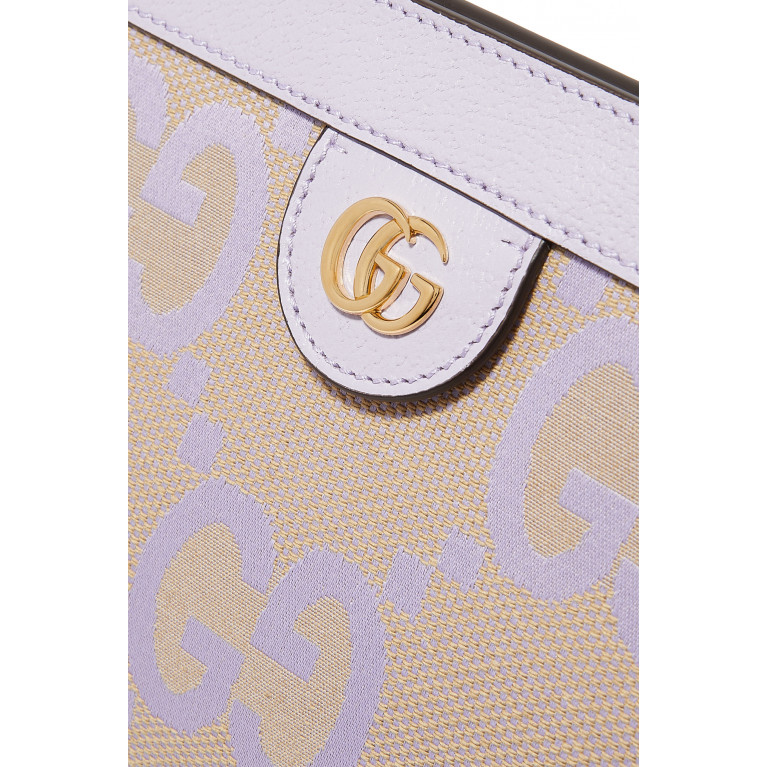 Gucci- Ophidia Jumbo GG Small Shoulder Bag Purple