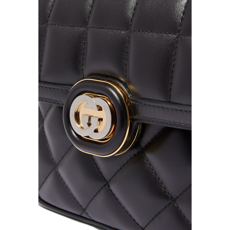 Gucci- Deco Mini Shoulder Bag Black