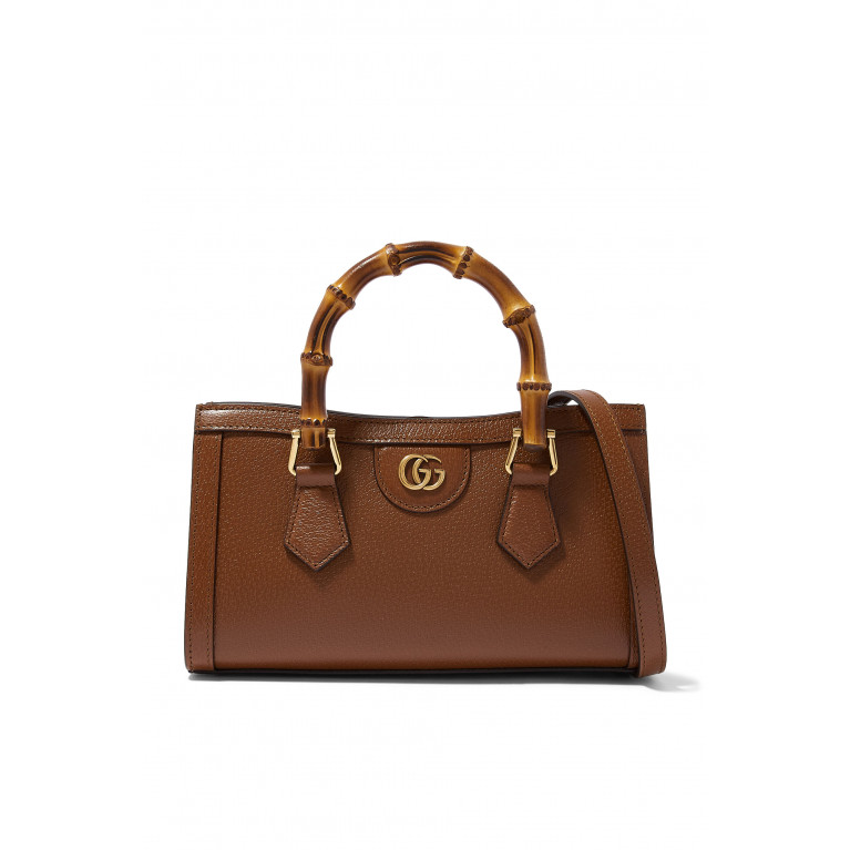 Gucci- Diana Small Shoulder Bag Brown
