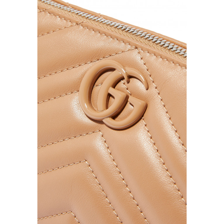 Gucci- GG Marmont Shoulder Bag Beige