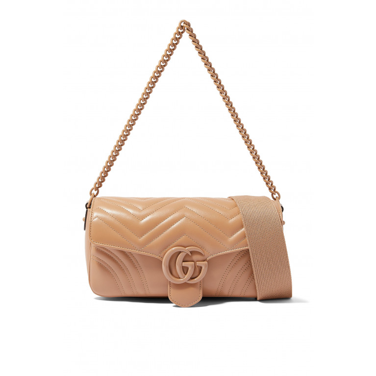 Gucci- GG Marmont Matelassé Shoulder Bag Rose Pink