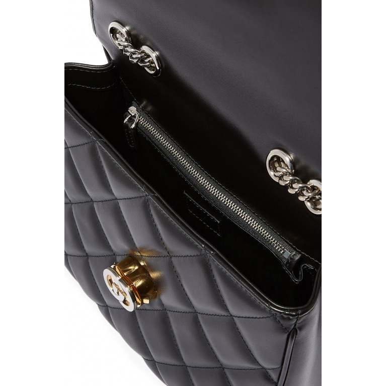 Gucci- Deco Small Shoulder Bag Black