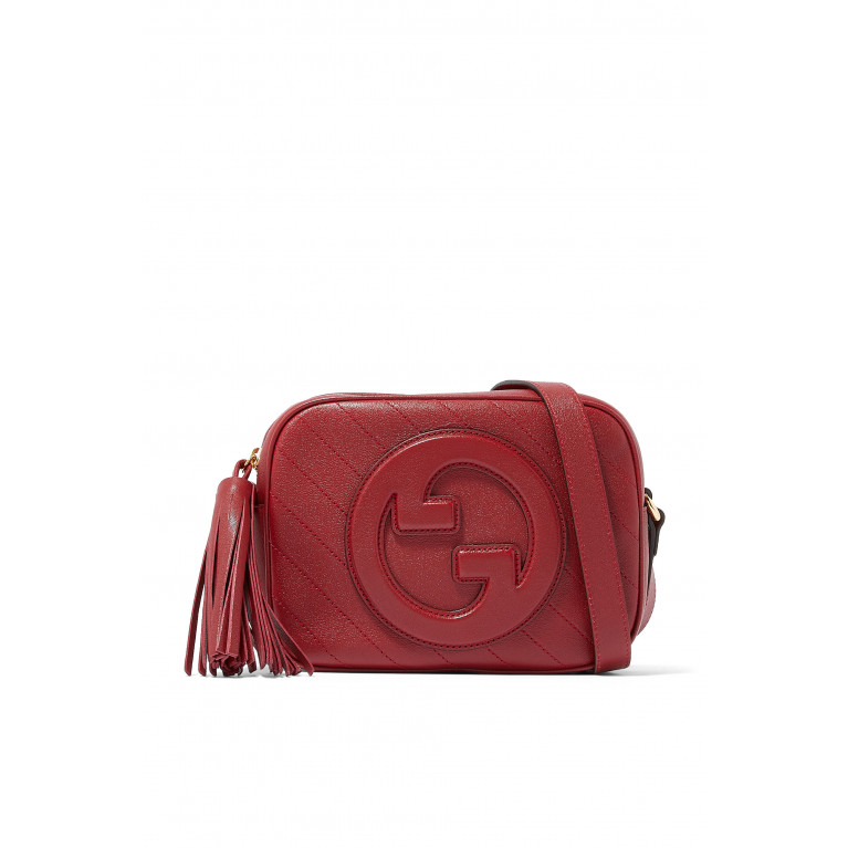Gucci- Blondie Small Shoulder Bag Red