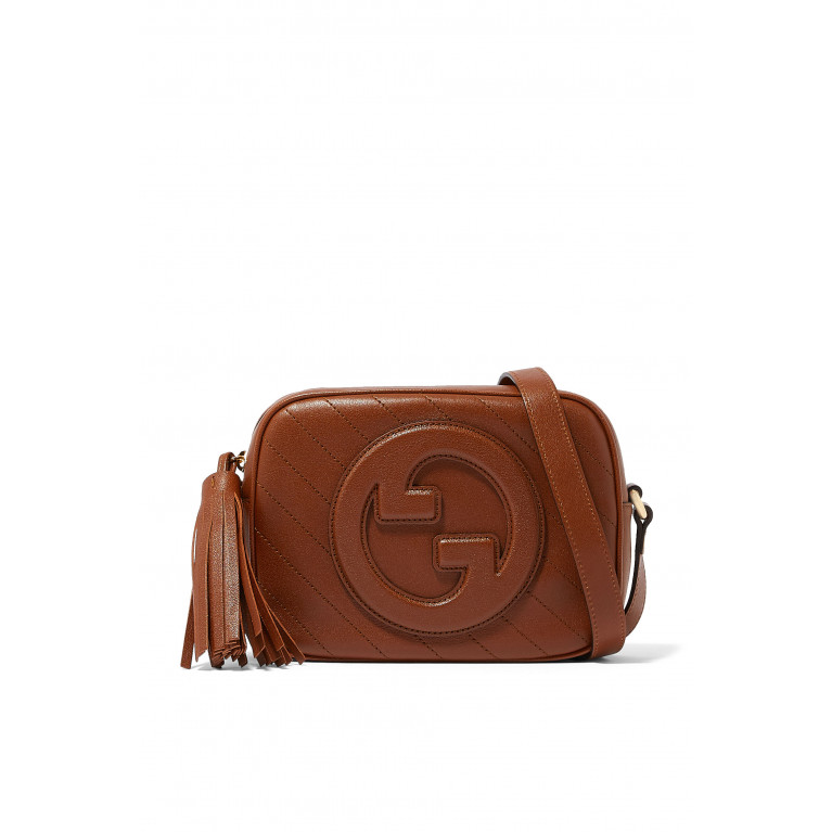 Gucci- Blondie Small Shoulder Bag Brown