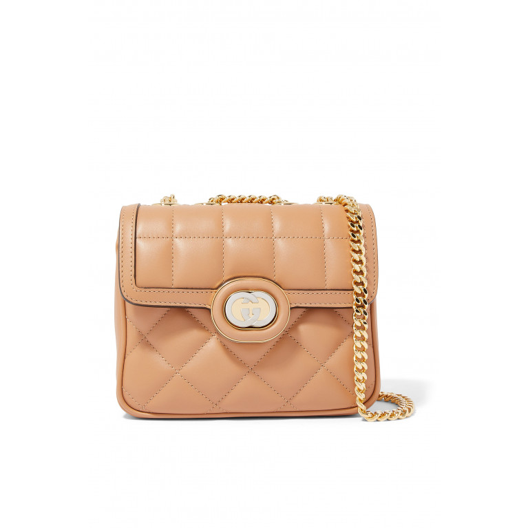 Gucci- Deco Mini Shoulder Bag Beige
