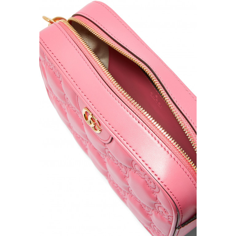 Gucci- GG Matelassé Small Bag Pink