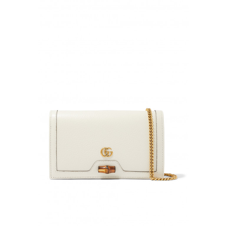 Gucci- Mini Diana Bag White