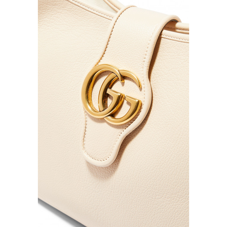 Gucci- 'A' Medium Shoulder Bag Ivory