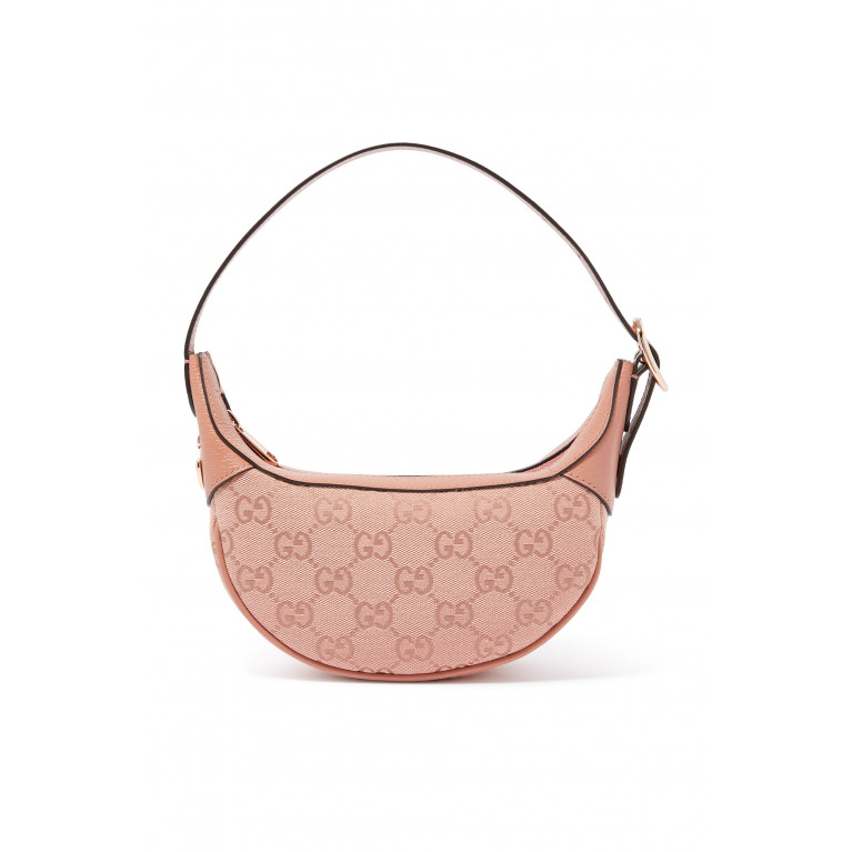Gucci- Ophidia GG Mini Canvas Bag Pink