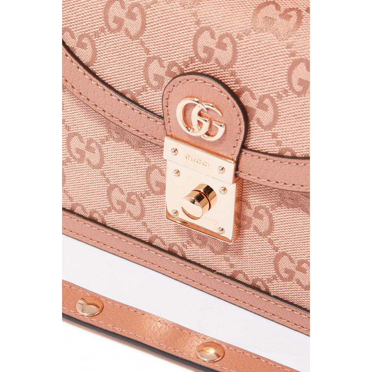 Gucci- Ophidia GG Mini Shoulder Bag Pink