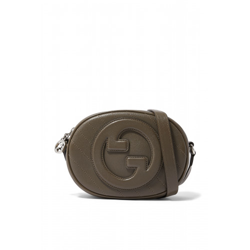 Gucci- Blondie Mini Shoulder Bag Grey