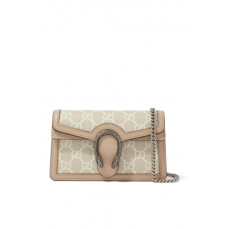 Gucci- Dionysus GG Super Mini Bag Neutral