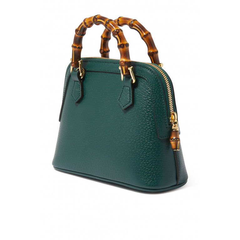 Gucci- Diana Mini Tote Bag Dark Green