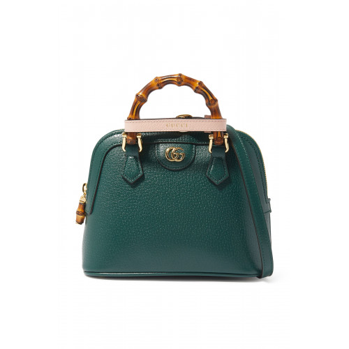 Gucci- Diana Mini Tote Bag Dark Green