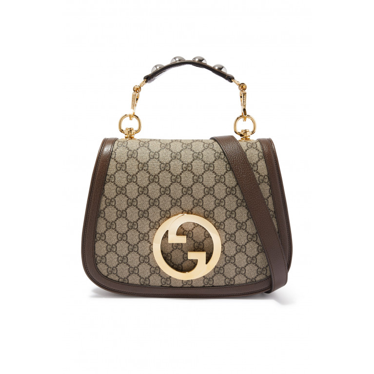 Gucci- Blondie Medium Shoulder Bag Brown