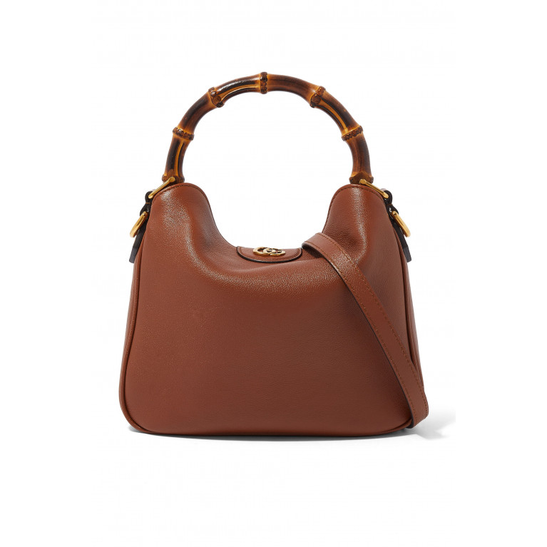 Gucci- Diana Small Shoulder Bag Brown