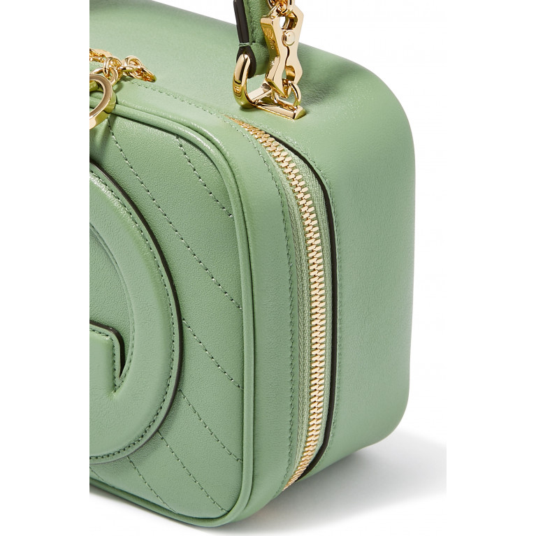 Gucci- Blondie Top Handle Bag Green