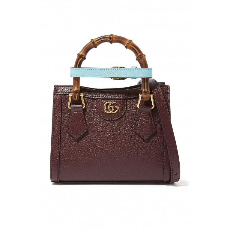 Gucci- Diana Mini Tote Bag Burgundy