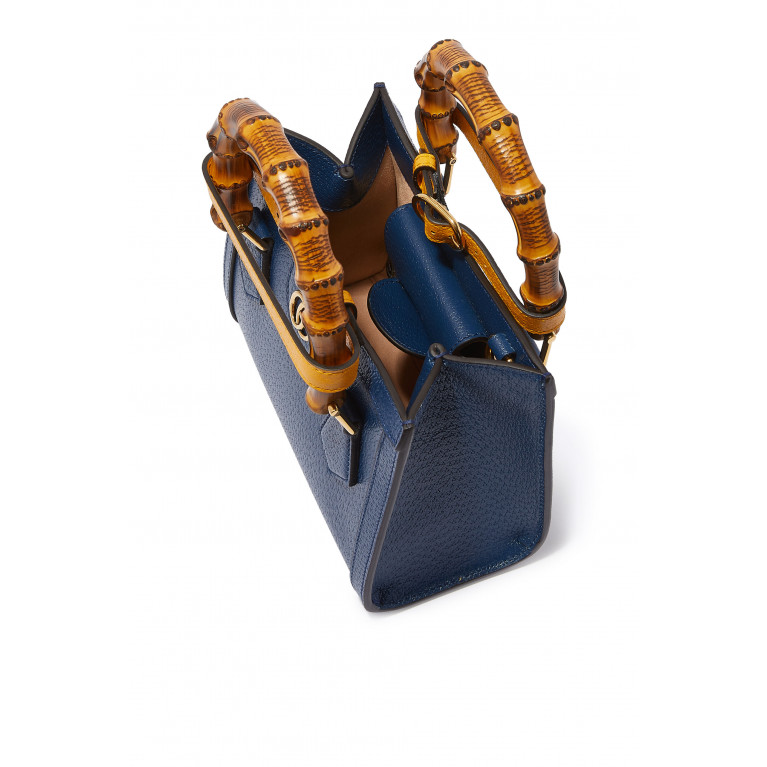 Gucci- Diana Mini Tote Bag Navy blue