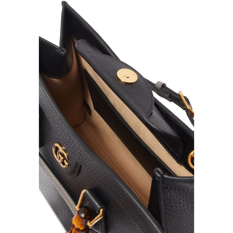 Gucci- Diana Small Tote Bag Black