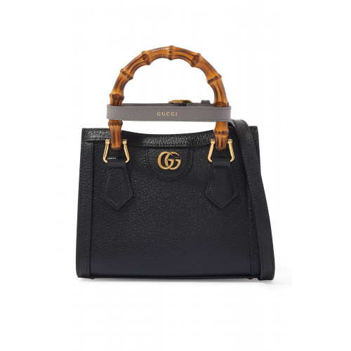 Gucci- Diana Mini Tote Bag Black