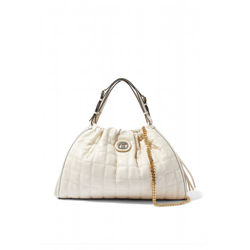 Gucci- Deco Medium Tote Bag White
