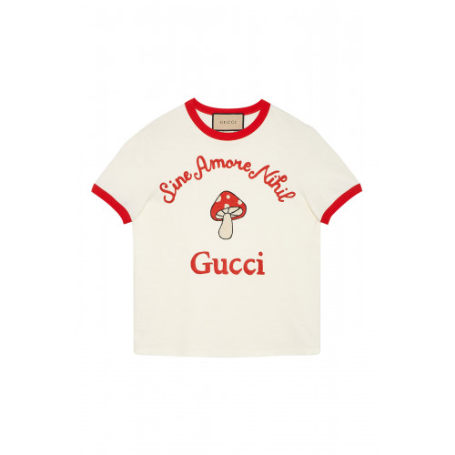 Gucci- Sine Amore Nihil T-Shirt Cream