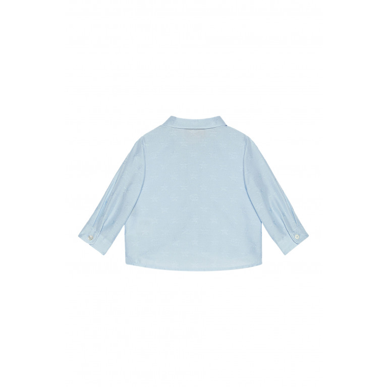 Gucci- Baby Double Star Shirt Blue