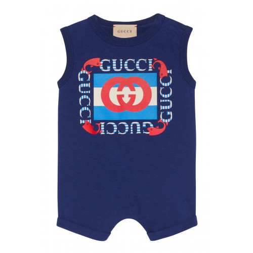 Gucci- Vintage Logo Gift Set Blue