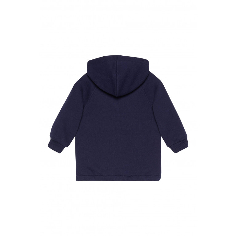 Gucci- Baby Felted Hoodie Blue